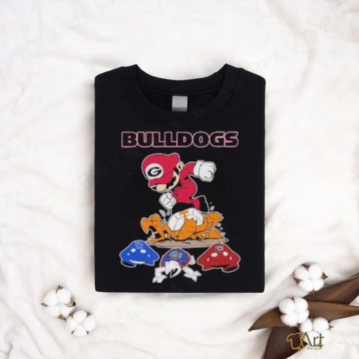 Super Mario Bulldogs Wins Kentucky Tennessee, Florida And Carolina Football Shirt