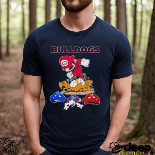 Super Mario Georgia Bulldogs Tennessee Volunteers Kentucky Wildcats Florida Gators South Carolina Gamecocks shirt