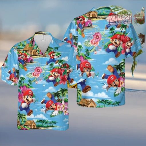 Super Mario Hawaiian Shirt