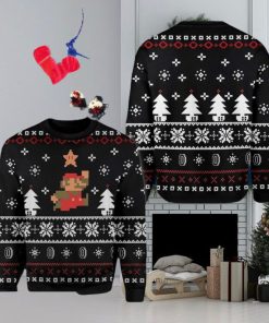 Super Mario Nintendo 3 Christmas Ugly Sweater