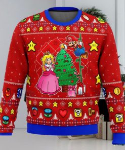 Super Mario Nintendo 5 Christmas Ugly Sweater