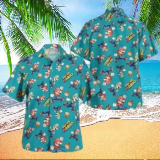 Super Mario Nintendo hot Hawaiian Shirt