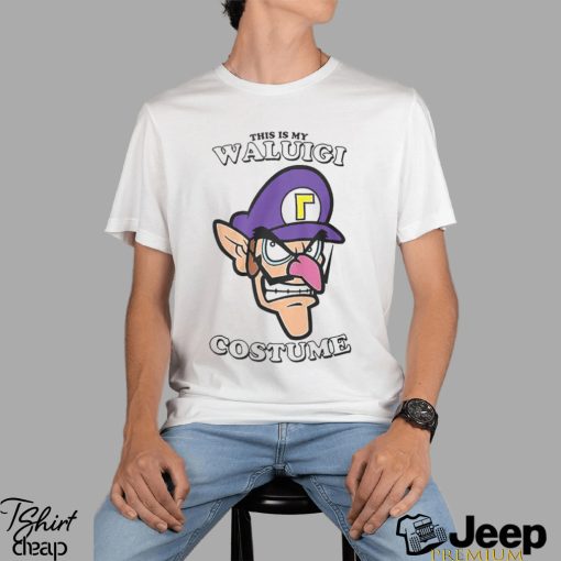 Super Mario This Is My Waluigi Costume T Shirt