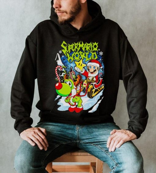 Super Mario World Christmas shirt