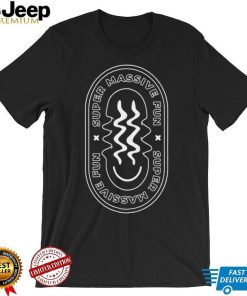 Super Massive Fun wavy gravy outline logo shirt