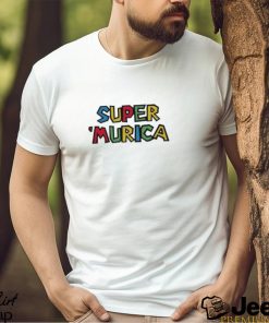 Super Murica Mario game shirt