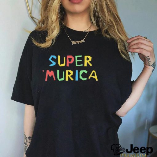 Super Murica Super Mario Shirt