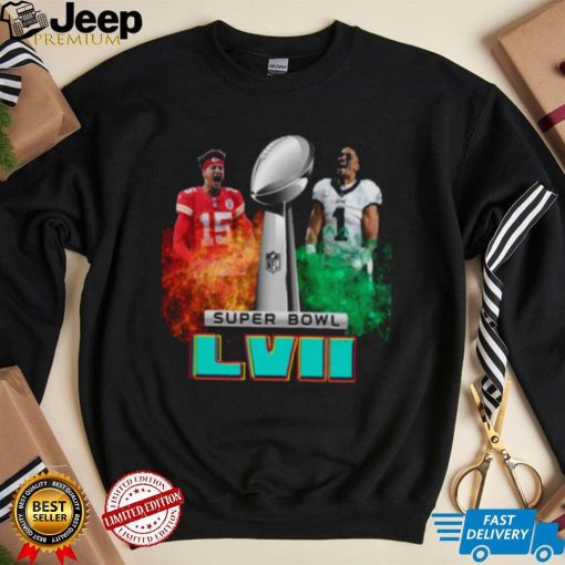 Superbowl Lvii Eagles Chiefs Kansas City Shirt