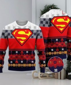 Superman Dc Christmas Ugly Sweater Party