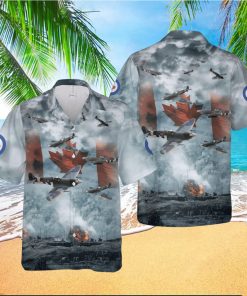 Supermarine Spitfire Short Sleeve Summer Aloha And Beach Short hawaiian shirt