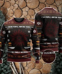 Supernatural 3D All Over Printed Christmas Ugly Sweater Men And Women Gift