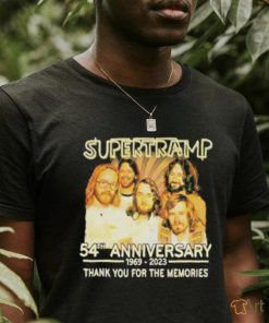 Supertramp 54th Anniversary 1969 – 2023 Thank You For The Memories Shirt