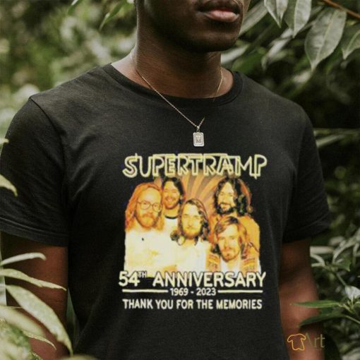 Supertramp 54th Anniversary 1969 – 2023 Thank You For The Memories Shirt