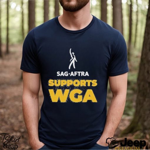 Supports Wga On Strike Shirt