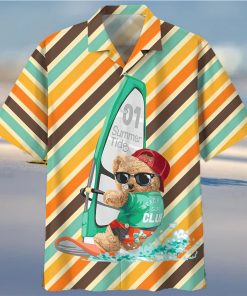 Surfing Colorful Awesome Design Unisex Hawaiian Shirt