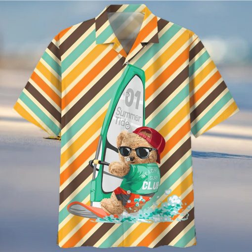 Surfing Colorful Awesome Design Unisex Hawaiian Shirt