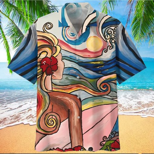 Surfing Colorful Nice Design Unisex Hawaiian Shirt