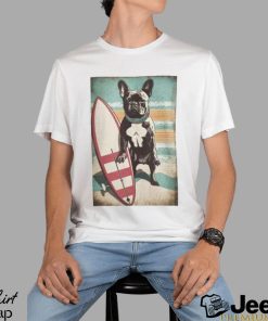 Surfing French Bulldog T Shirt Sweatshirt Hoodie