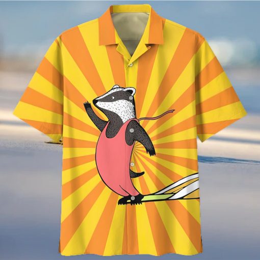 Surfing Yellow Amazing Design Unisex Hawaiian Shirt