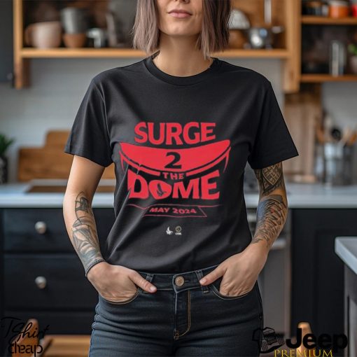 Surge 2 the dome may 2024 calgary surge x scotiabank saddledome shirt