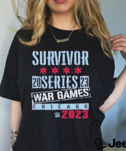 Survivor 20 Series 23 War Games Chicago 2023 shirt