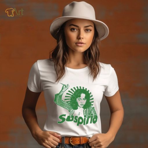 Suspiria horror film green solid style Kids T Shirt