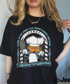 Swedish Chef Muppets Manhattan Melodies T shirt