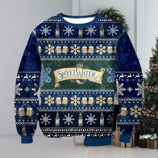 Sweet Water Beer Ugly Christmas Sweater, Gift for Christmas Holiday