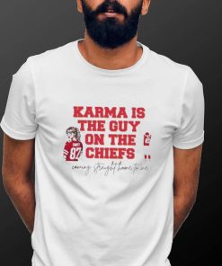 Swift Kelce Karma Is The Guy On The Chiefs Shirt