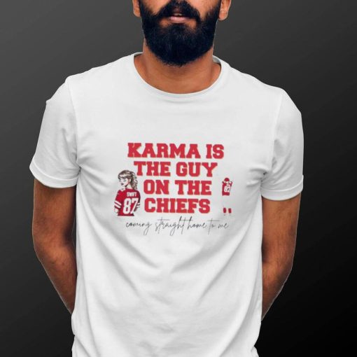 Swift Kelce Karma Is The Guy On The Chiefs Shirt