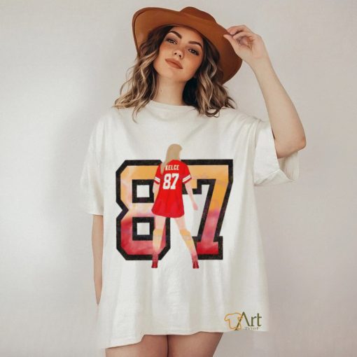 Swift Kelce Wear 87 shirt