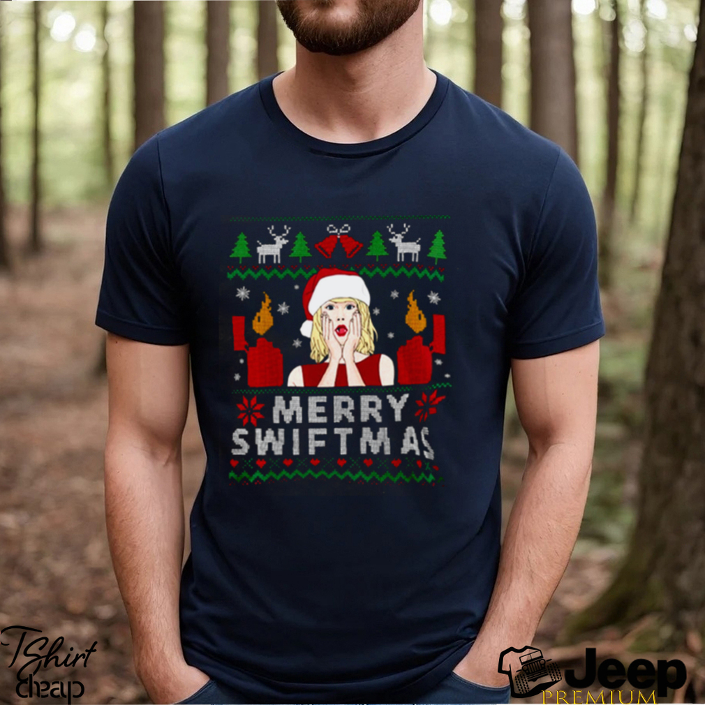 Santa Baby Put Taylor Sw Under The Tree Merry Swiftmas Cat Mother Christmas  T-shirt,Sweater, Hoodie, And Long Sleeved, Ladies, Tank Top