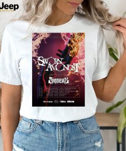 Sworn Amongst Plus Support From Sinnery Tour 2023 Shirt