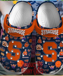 Syracuse Orange Logo Pattern Crocs Gifts For Fans