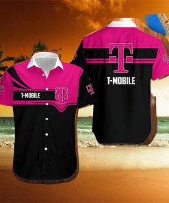 T Mobile All Over Printed 3D Hawaiian Shirt