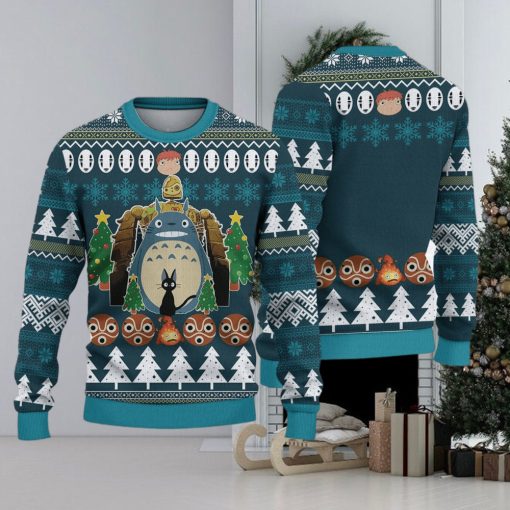 T O T O R O Ugly Christmas Sweater Holiday For Men And Women