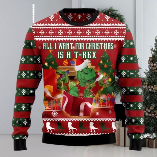 T rex Christmas’s Gift TG5106 Ugly Christmas Sweater
