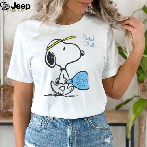 T shirt mezza manica Snoopy Padel Club