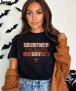 TEXAS SOFTBALL COURTNEY FREAKING DAY SHIRT