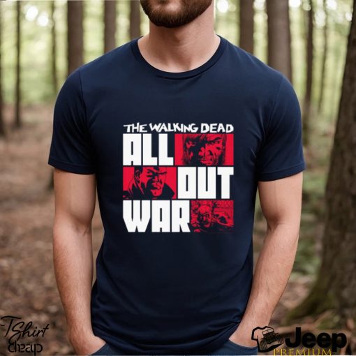 THE WALKING DEAD ALL OUT WAR T SHIRT