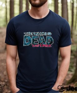 THE WALKING DEAD LAST MILE LOGO T SHIRT