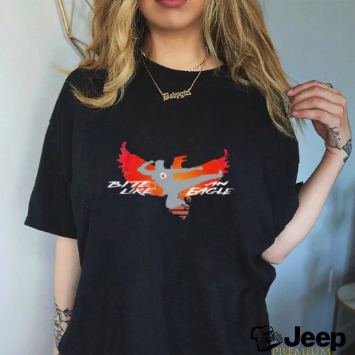 Karate Jess Tungsten bite like an Eagle logo shirt