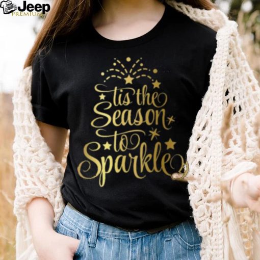 TIS THE SEASON TO SPARKLE CHRISTMAS JUMPER COOL FESTIVE XMAS DESIGN SWEATER NEW