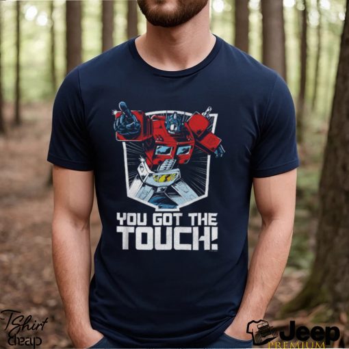 TRANSFORMERS Mighty T Shirt You Got The Touch