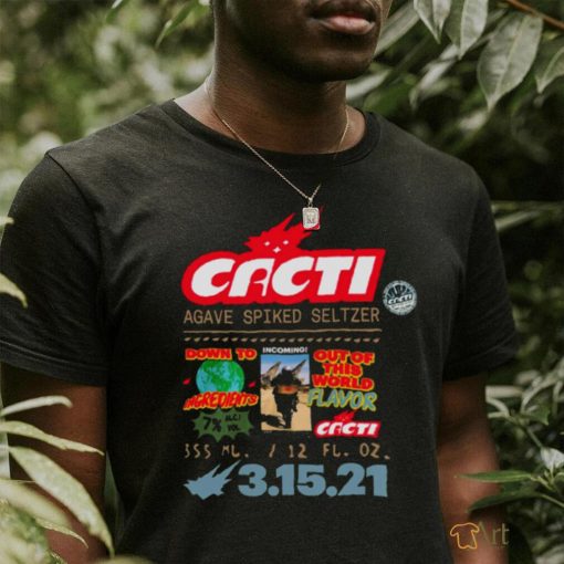 TRAVI$ C@CTI DRINK TRAVIS SCOTT SHIRT