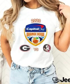 TRENDING 2023 capital one Orange bowl Georgia Bulldogs vs Florida State Seminoles shirt