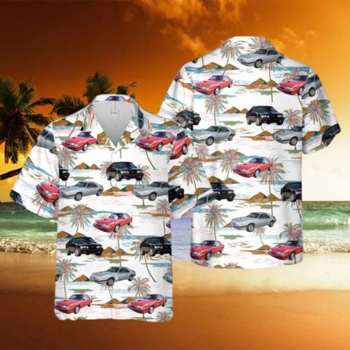 TRQD1208BC15 Ford Mustang SVO Hawaiian Shirt