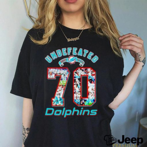 Undefeated 2023 70 points Miami Dolphins shirt