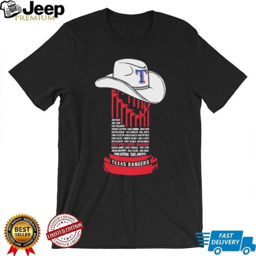 TX WS Champions 2023 Trophy Names shirt