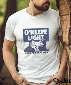 O’keefe Media Group Light Beer For Real Men Shirt